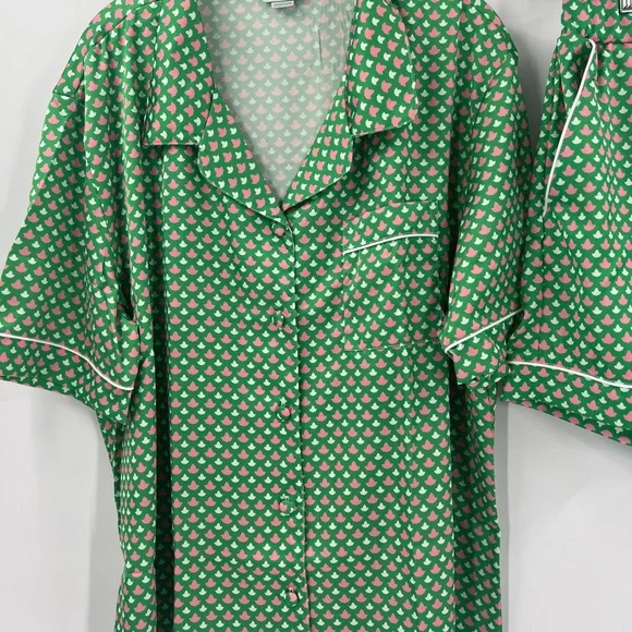 Ivy storehouse pajama set with satin hat size medium new with packaging - Picture 14 of 16